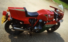 Ducati Mike Hailwood Replica MHR rental hire motorcycle touring holiday - just got it